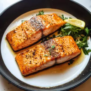 Perfekt knusprig gebratene Lachsfilets