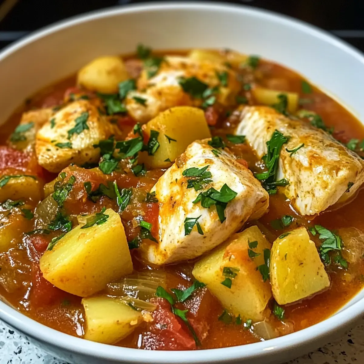 Spanischer Fischereintopf mit Kartoffeln: Ein unglaubliches ultimativer Komfortgericht