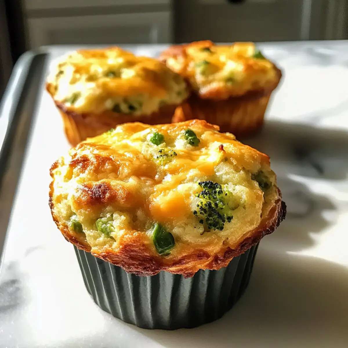 Käse Frühstücksmuffins