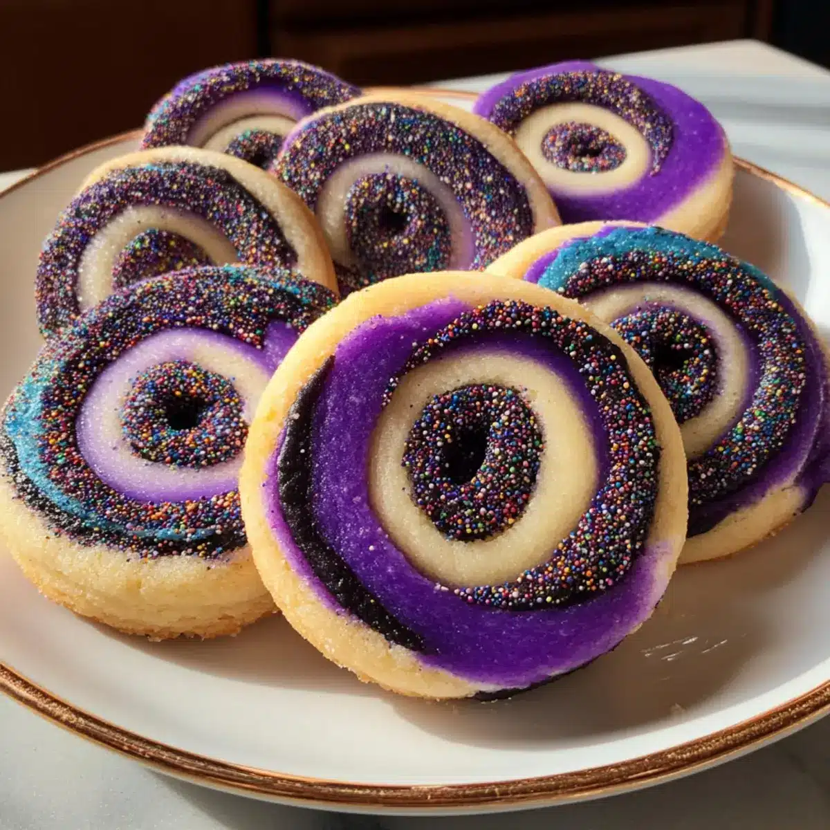 Magische Spiralplätzchen