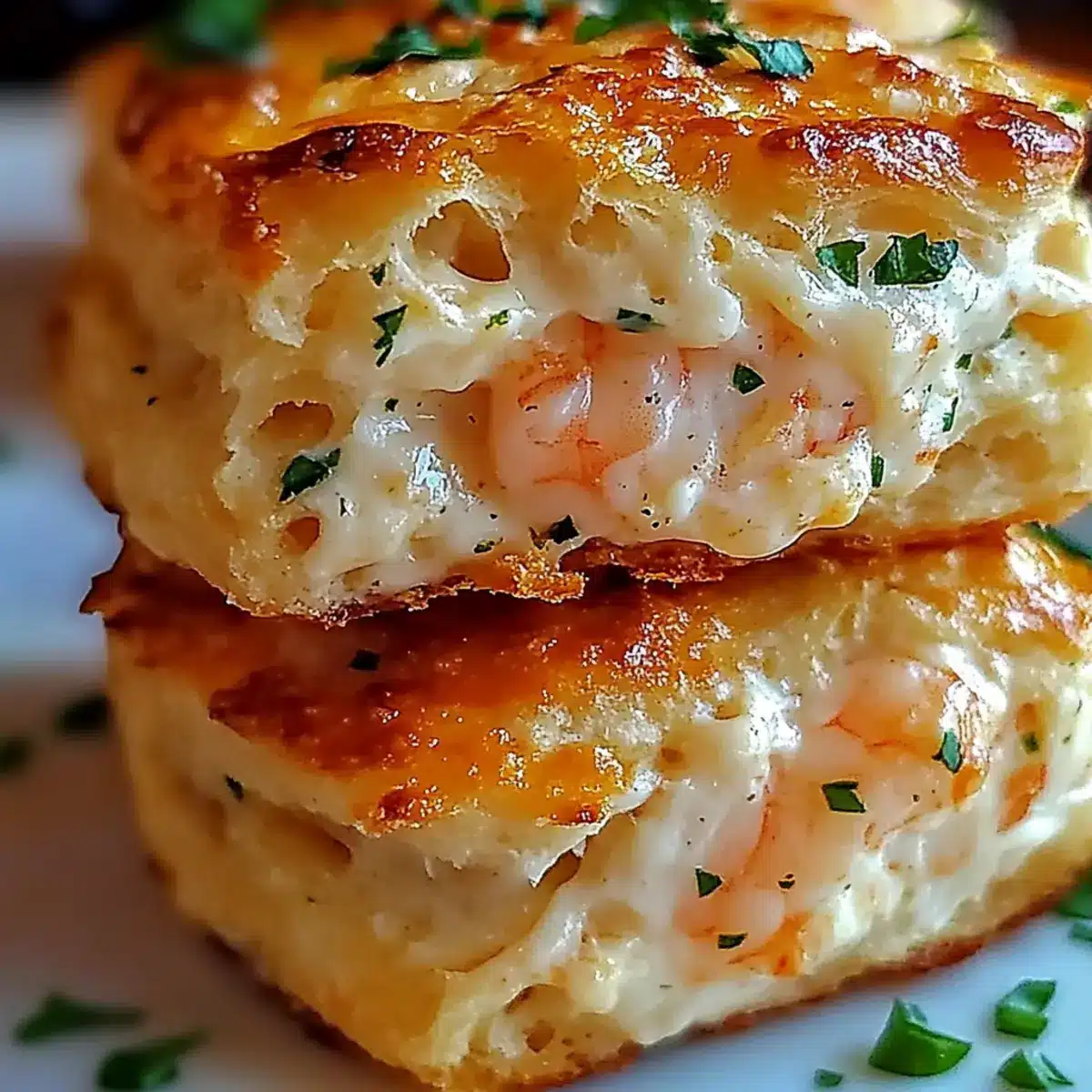 Shrimp Crab Biscuit Melts Shrimp - Garnele Crab - Krebs Biscuit - Keks Melts - schmelzen