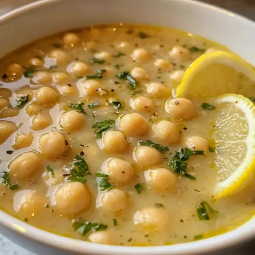 griechische Kichererbsensuppe